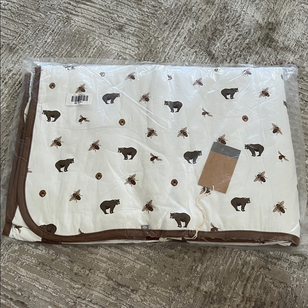 Kyte BABY Honey Bear Toddler Blanket